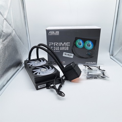 ASUS Prime LC 240 ARGB All-in-one AIO CPU Liquid Cooler AMD *READ*