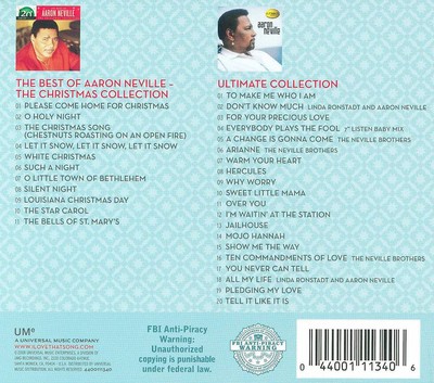 AARON NEVILLE - CHRISTMAS & HITS DUOS NEW CD