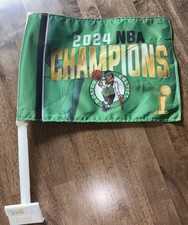 Boston Celtics 2024 Official NBA Champions Banner Car Flag