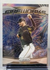 2025 Prizm Baseball Paul Skenes Fireworks 🔥 Pirates