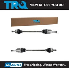 TRQ Front CV Axle Shaft Assembly LH RH Kit Pair Set of 2 for Forester WRX XV
