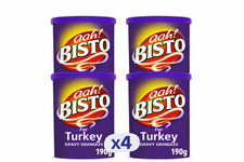 Bisto Turkey Gravy Granules 190g x4 | Original Turkey Flavour Gravy