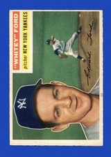 1956 Topps Set-Break #240 Whitey Ford EX-EXMINT *GMCARDS*