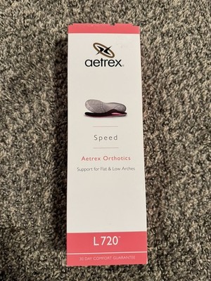 NEW Aetrex Women s L720 Speed Orthotics Support For Flat And Low Arches Size 7