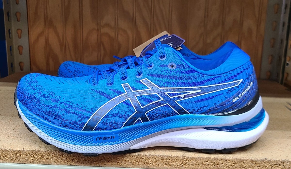 Asics GEL-KAYANO 29 Men's Running Shoes Electric Blue/White Sz 7.5