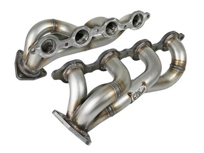 aFe 48-34134 Twisted Steel 1-3/4'' 304 Stainless Short Tube Header