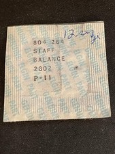 Elgin Factory Balance Staff for 12s movements, Pivot .11, No. 2802