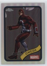 2025 Topps Chrome Marvel Comics Refractor Omega the Unknown Omega #196 3s8