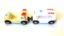 Brio Emergency Ambulance Lights  Sound Magnetic Train