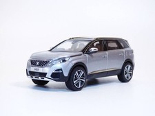 Peugeot 5008 GT 2016 Artense Grey 1/43 scale diecast car Norev