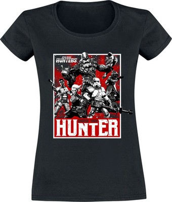 Star Wars T-Shirt Damen Hunters - Choose Your Hunter schwarz