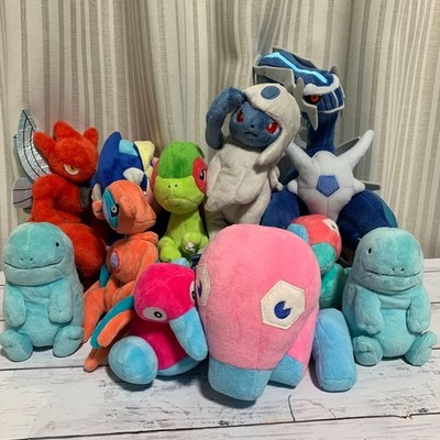 Pokemon plush toys, Pokemon Center, San-ei Boeki, 11-piece set for sale. #QY3FOZ