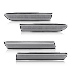 AUXITO LED SIDE MARKER FENDER LIGHTS SIGNAL BUMPER LAMPS FOR 2004-2008 ACURA TL