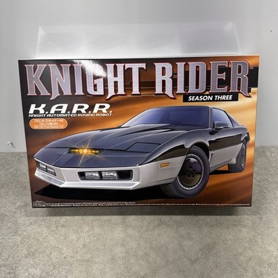 Aoshima 1/24 Knight Rider KARR Model Kit LED Scanner 004654 New