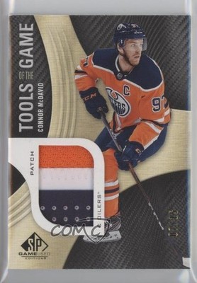 2019-20 Upper Deck SP Game Used Tools of the Game /15 Connor McDavid #TG-CM hq5