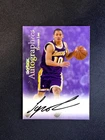 1999-00 Skybox Premium Autographics Tyronn Lue Auto Los Angeles Lakers