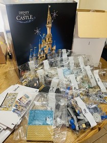 LEGO 43222 Disney 100th Anniversary Castle &ndash; Build. With box and instructions  