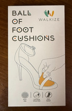 Walkize Metatarsal Pads Heel Inserts Ball of Foot Cushions All Day Pain Relief