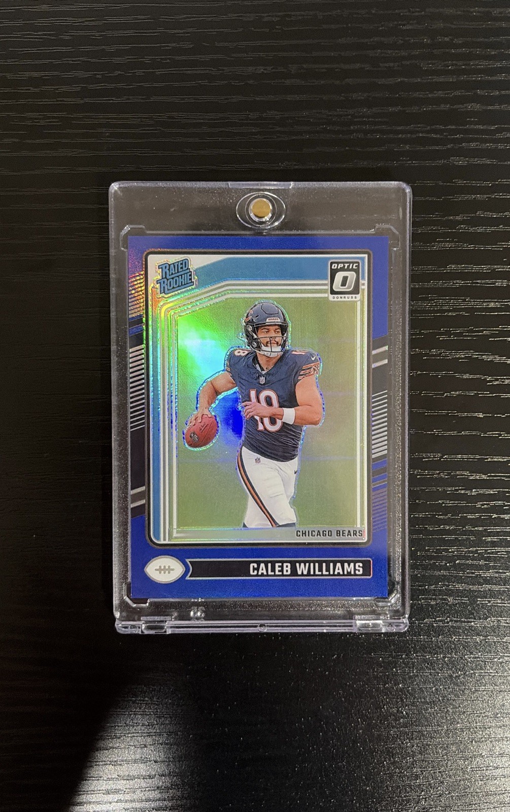 2024 PANINI DONRUSS OPTIC BLUE #201 CALEB WILLIAMS ROOKIE RC /199