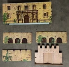 Vintage 1960s Marx Alamo Fort Set Chapel Walls Davey Crockett Texas Mexican