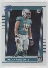 2021 Panini Donruss Optic Rated Rookie Jaelan Phillips #254 lw9