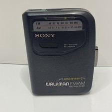 Sony Walkman WM-FX301 Radio AM/FM Cassette Untested Parts And Repair