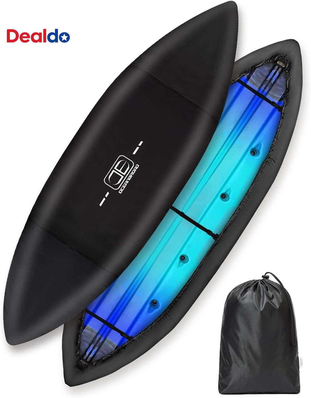 Cover, Water-resistant Uv-resistant Kayak Canoe Fishing Boat