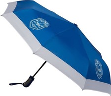 Zeta Phi Beta Mini Hurricane Umbrella Blue/White - 23"