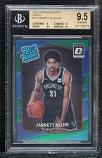 2017 Panini Donruss Optic Rated Rookie Green Prizm 4/5 Jarrett Allen BGS 9.5 4f5