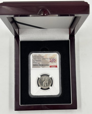 Slab Coin Display Box Mahogany Piano Finish - 1 Slab fits PCGS NGC  ANACS
