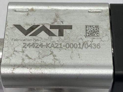 VAT 24424-KA21-0001/0436 Angle Vacuum Valve | eBay