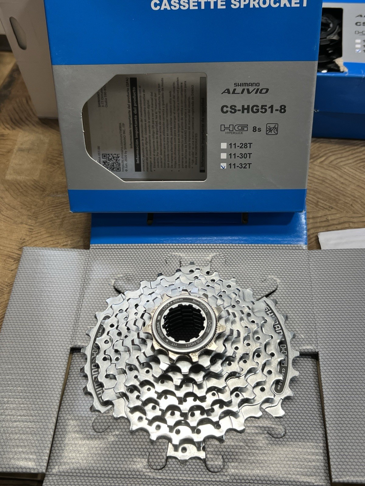 Shimano Alivio CS-HG51 8 speed Cassette 11-32T Mountain Touring Gravel