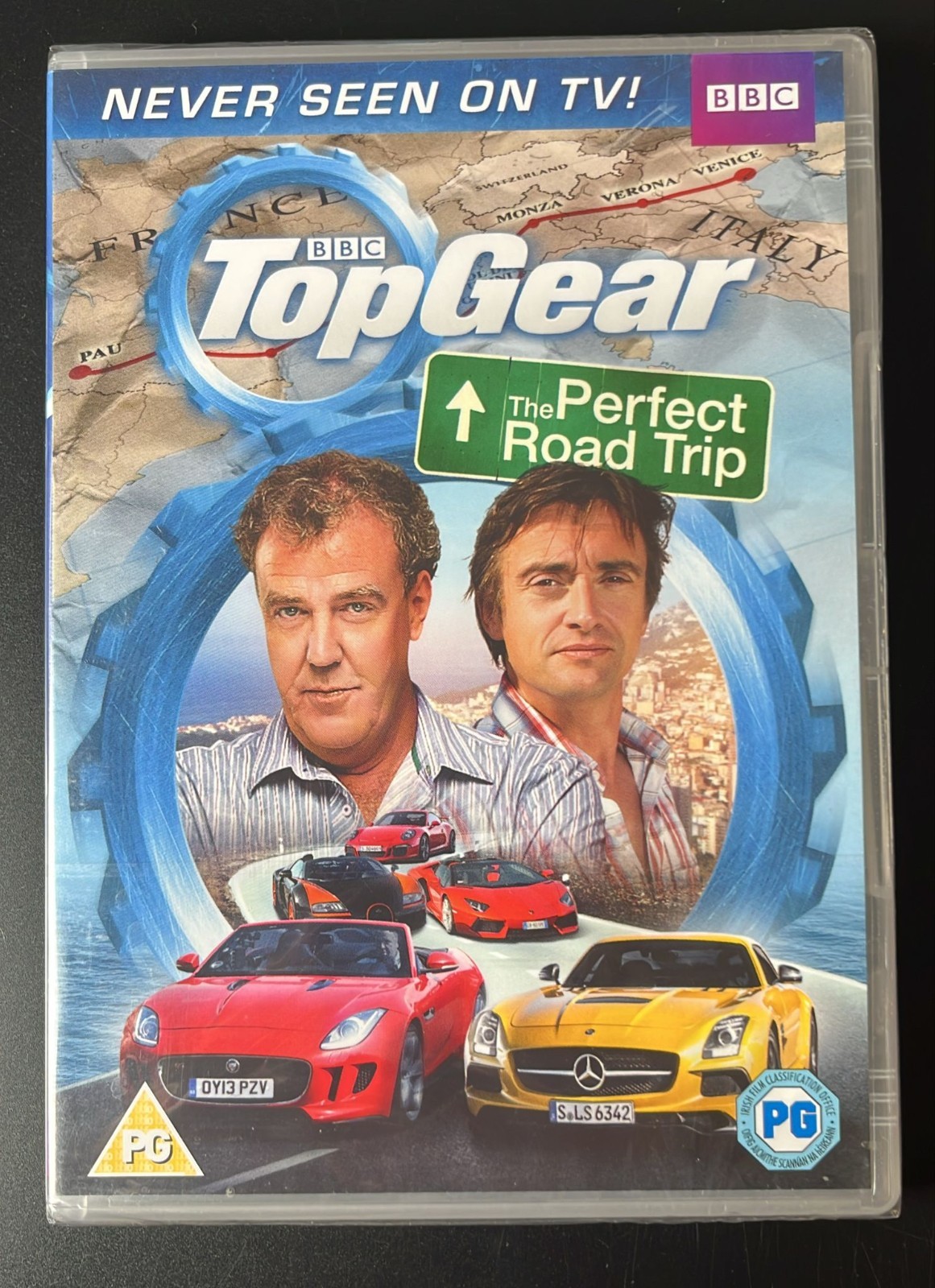 TOPGEAR THE PERFECT ROAD TRIP - DVD - NEW SEALED