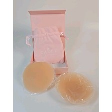 Reusable Body Grippy Seamless Silicone Covers Women Nipple Covers - Honey