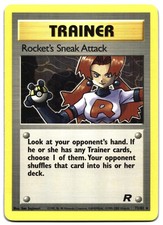 Rocket's Sneak Attack 72/82 Rare Team Rocket Pokemon Unlimited on eBay