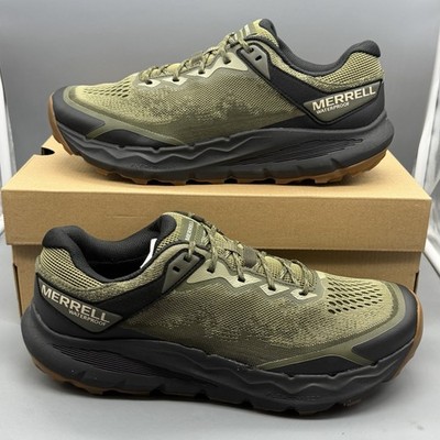 Merrell Nova 4 Waterproof Men s 11 W Wide Hiking Outdoor Shoes Green J068397W