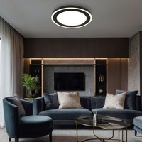 Deckenleuchte Deckenlampe Led Wohnzimmerleuchte Esszimmerlampe Kristalle Metall