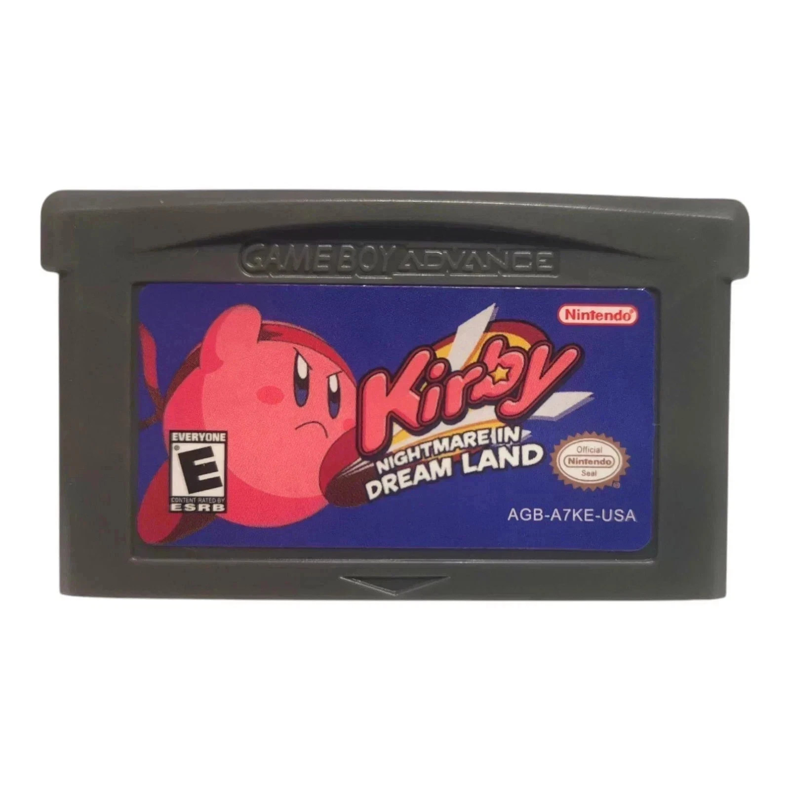 Kirby Nightmare in Dream Land GBA Video Game Gameboy Advance 2002