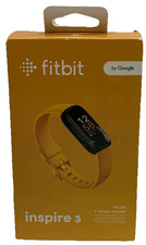 Fitbit Inspire 3 Health -Fitness-Tracker FB424BKYW-US Workout Intensity, Sleep