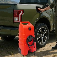 Contenitore Serbatoio Benzina Portatile 53L Serbatoio Carburante Arrotolabile Serbatoio Benzina Carrabile