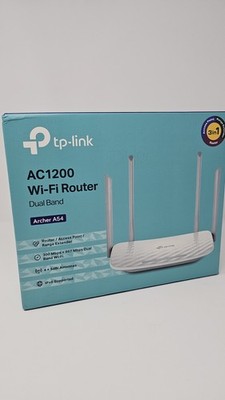 TP-Link Archer A54 AC1200 Ethernet Dual Band WiFi Wireless Router - White