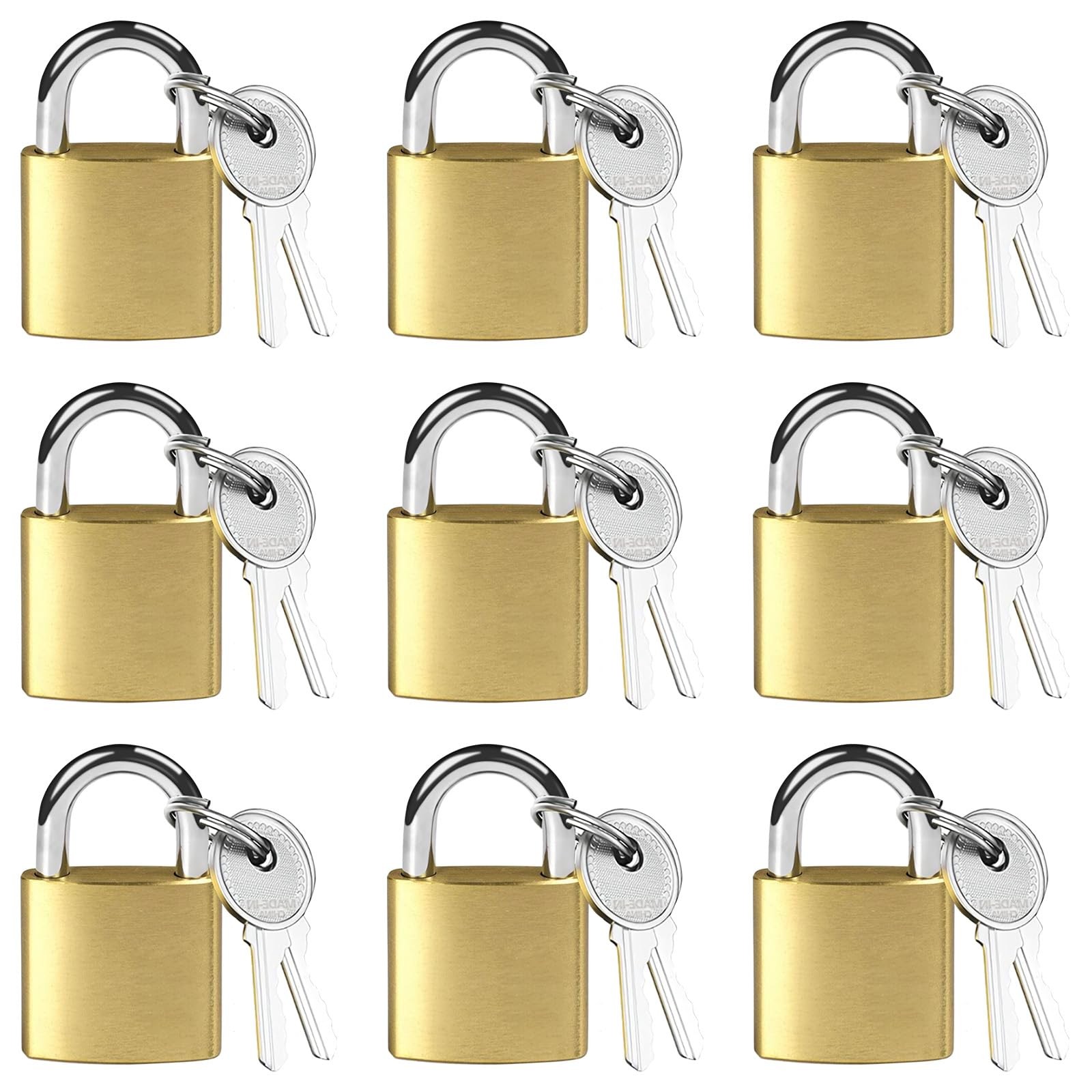 Locks With Keys Mini Padlocks Metal Suitcase Lock For Travel