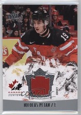 2015 Upper Deck Team Canada Juniors Jersey Nicolas Petan #107 2b1