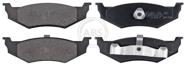 A.B.S. Bremsbelagsatz Scheibenbremse 38641 FüR PT Chrysler Dodge Sebring Cruiser-image