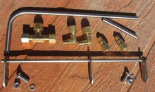 1937-1962 Chevrolet Fenton Dual Carb Intake Installation Kit Gm Scta 216 235 261