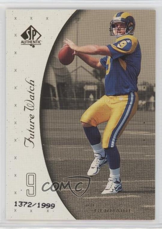 Joe Germaine Spx #113 Autographed