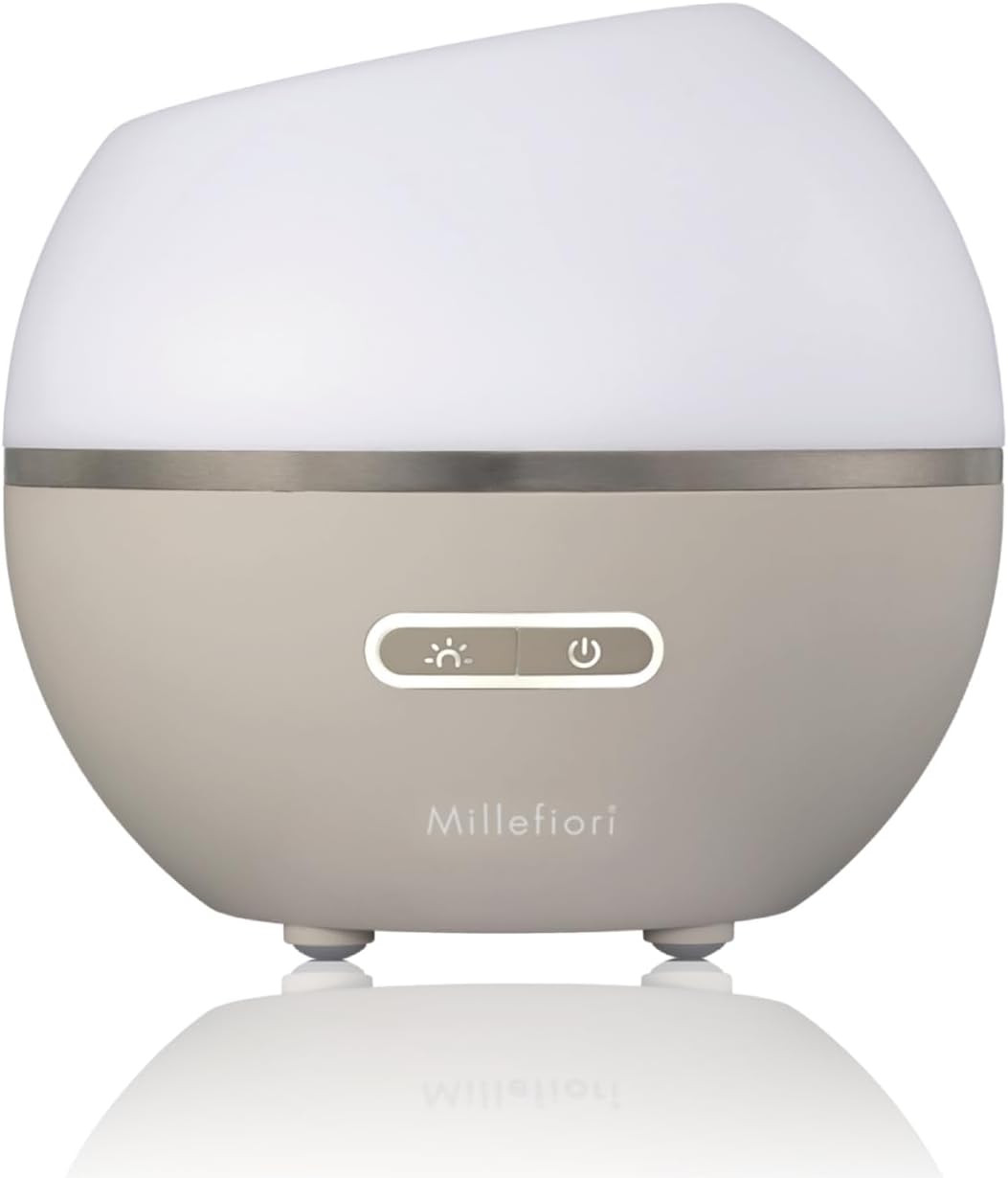 Milano – Hydro Diffusore a Ultrasuoni Mezza Sfera Tortora – Diffusore Ambiente C