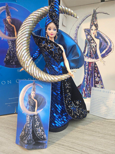 Barbie by Bob Mackie Moon Goddess Collector Edition 12in Doll w/ Outfit, Box