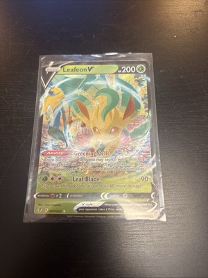 Pokémon Karte - Leafeon V Evolving Skies 007/203, Holo Ultra Rare, NM