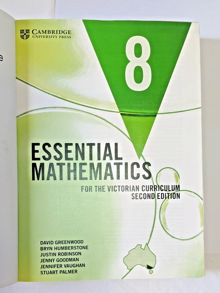 Cambridge Essential Mathematics 8 Second Edition Victorian Curriculum Code Used - Image 3 of 4